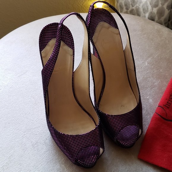 Christian Louboutin Prive 120 slingback - Picture 9 of 10